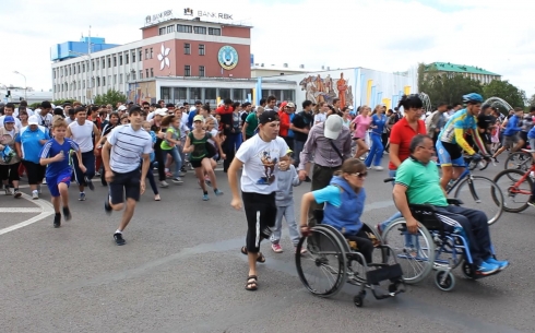 Эстафета «Саған, Астана!» состоялась в Карагандинской области