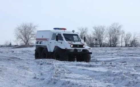 Пять человек эвакуированы из снежного заноса в Карагандинской области