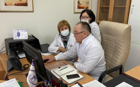 О сопутствующих заболеваниях пациентов рассказали в провизорной клинике Медицинского университета Караганды
