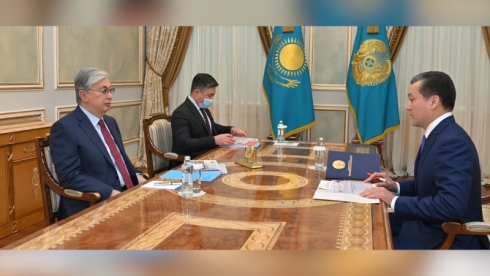 Президент Токаев принял министра экологии Брекешева