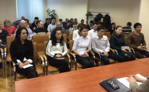 В Караганде проведена встреча членов городских информационных групп с коллективом КФ АО «Народный Банк Казахстана»