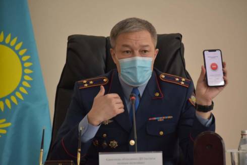 Начальник ДП Карагандинской области встретился с участковыми инспекторами