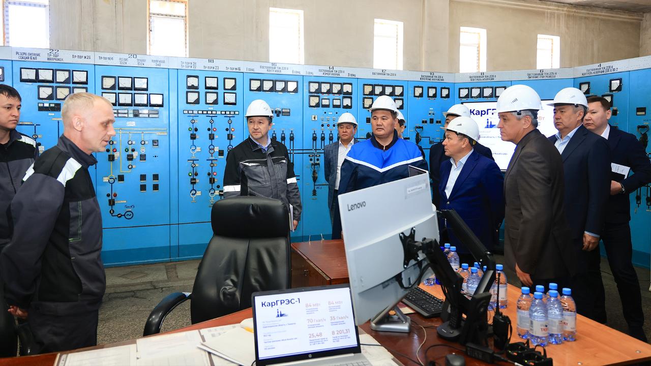 Новые мощности, газификация и тепло: Нурлыбек Налибаев ознакомился с ключевыми проектами Карагандинской области