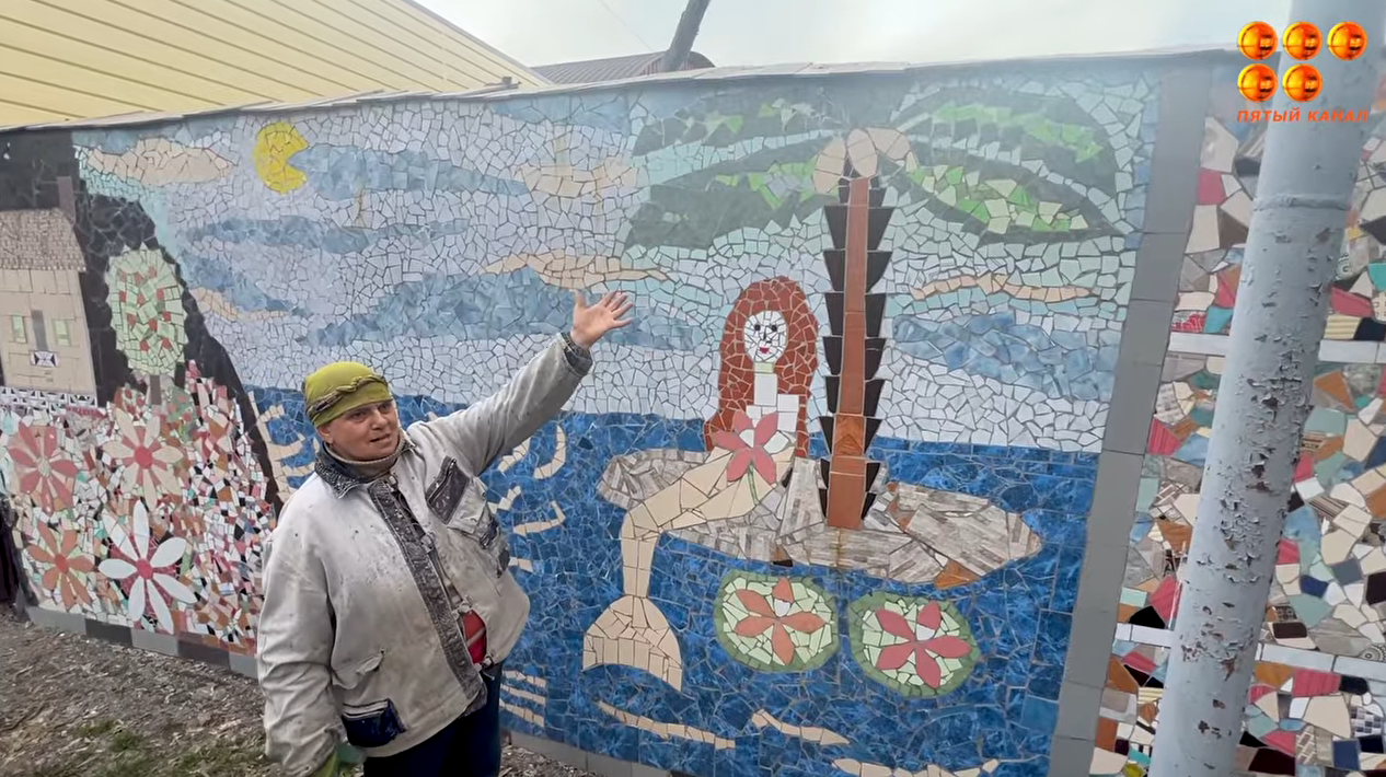 Двор на улице Терешковой в Караганда превратился в настоящую достопримечательность