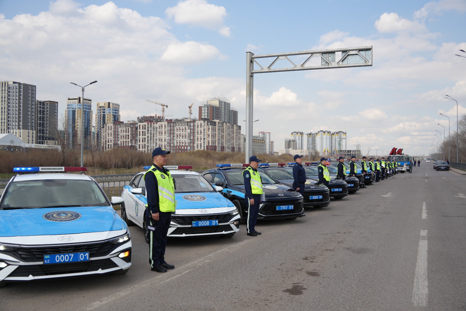 Карагандинскую область усилили полицейские из других регионов