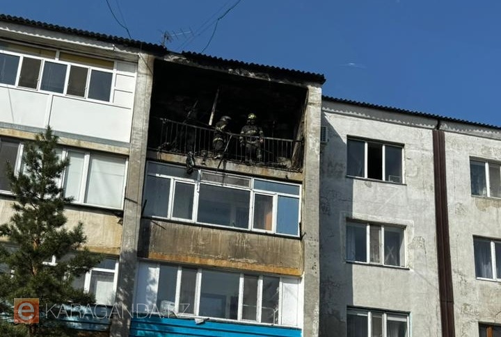 Два пожара в квартирах за сутки случились в Карагандинской области
