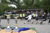 Полицейские провели спортивные мероприятия среди школьников и студентов в Караганде