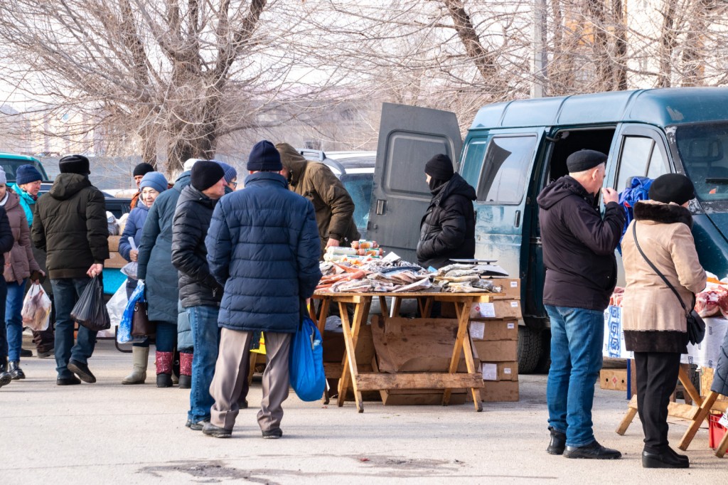 В городе Абай провели сельскохозяйственную ярмарку