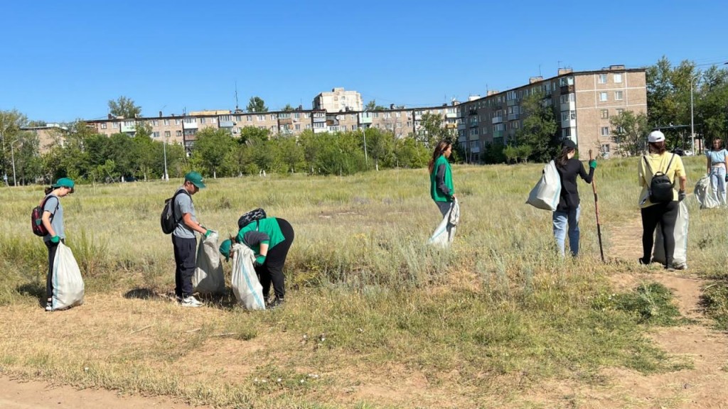 Более 4 тонн мусора собрала молодёжь Шахтинска во время экоакции