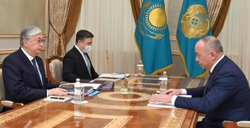 Касым-Жомарт Токаев принял уполномоченного по защите прав предпринимателей