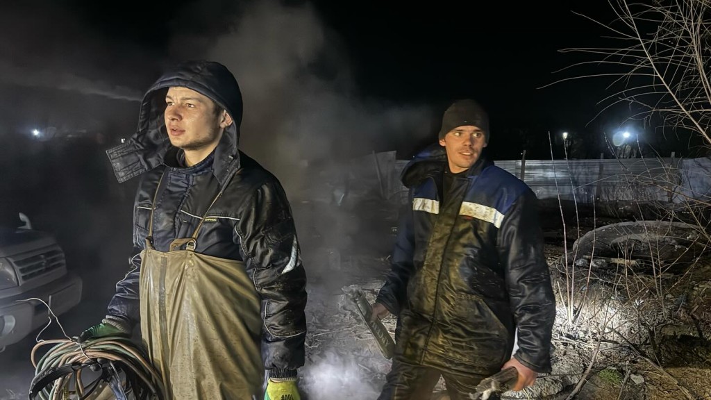 В Темиртау завершились работы по укладке временного водопровода