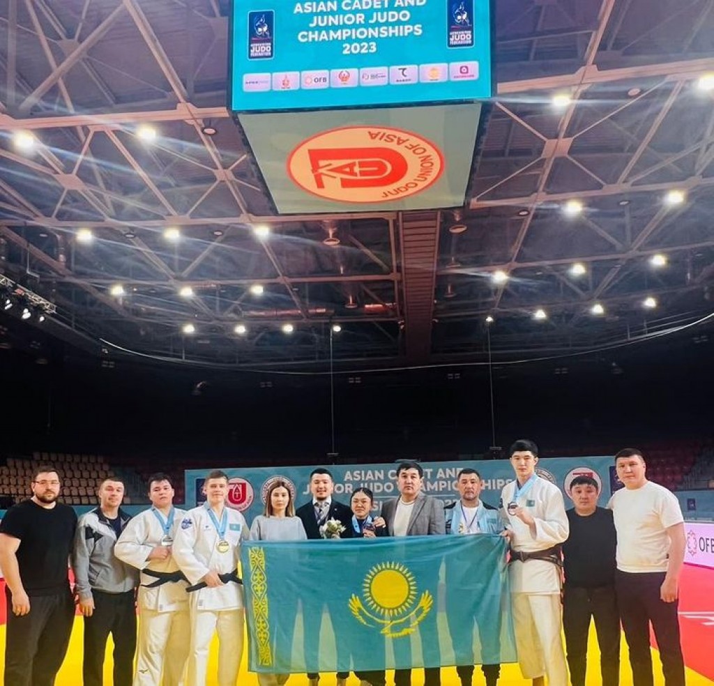Карагандинские дзюдоисты завоевали пять медалей на чемпионате Азии