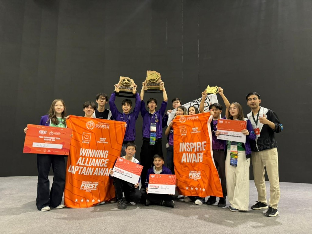 Снова в Хьюстон: карагандинские школьники выступят на мировом чемпионате по робототехнике