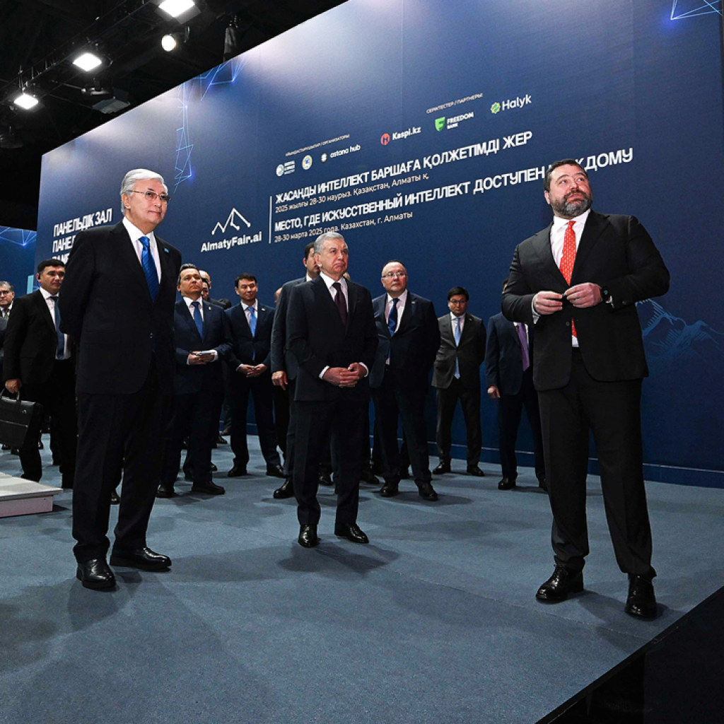 Михаил Ломтадзе презентовал главам государств Казахстана и Узбекистана сервисы Kaspi.kz