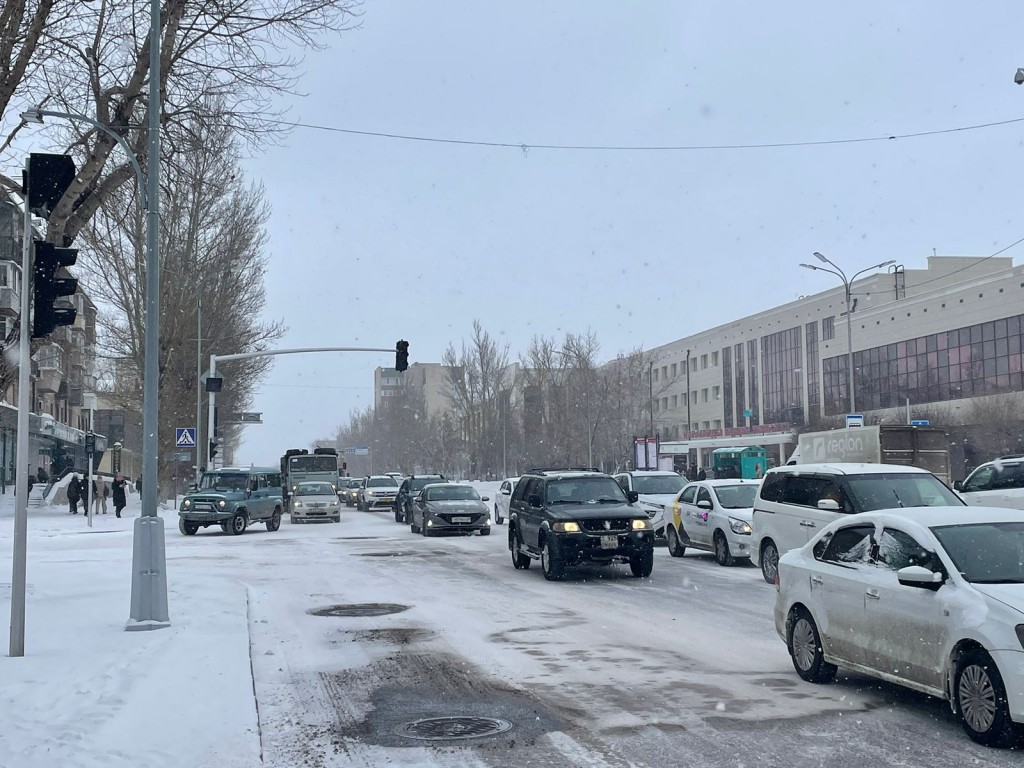 Несколько светофоров не работали сегодня в Караганде