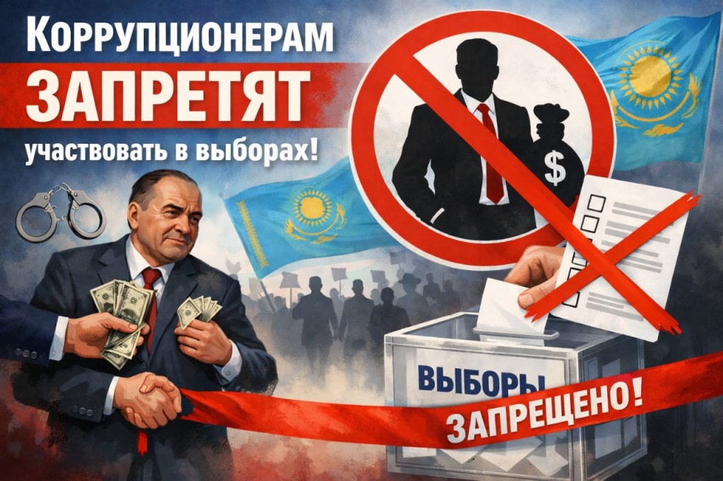 Коррупционерам могут запретить избираться в Казахстане