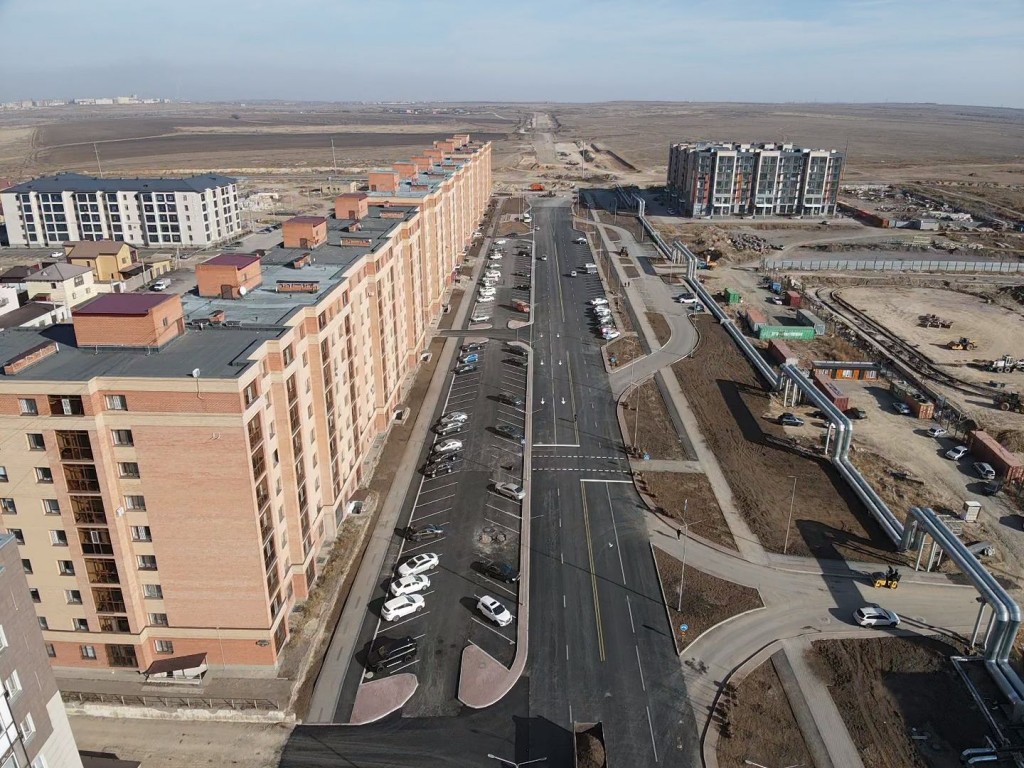 Қарағандыда Оңтүстік-Шығыс пен Майқұдық арасындағы жаңа жолдың бірінші учаскесі ашылды