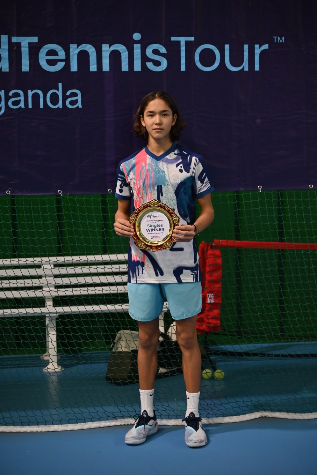 Карагандинец Амир Омарханов стал победителем Международного турнира по теннису