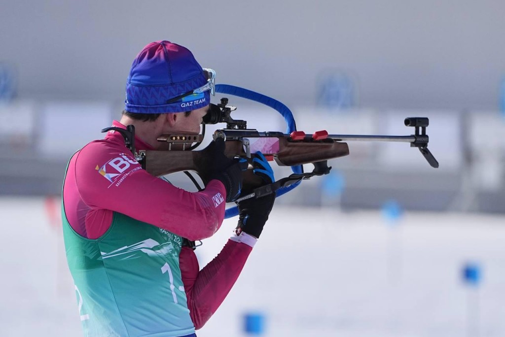 Карагандинский биатлонист завоевал вторую медаль на Азиатских играх