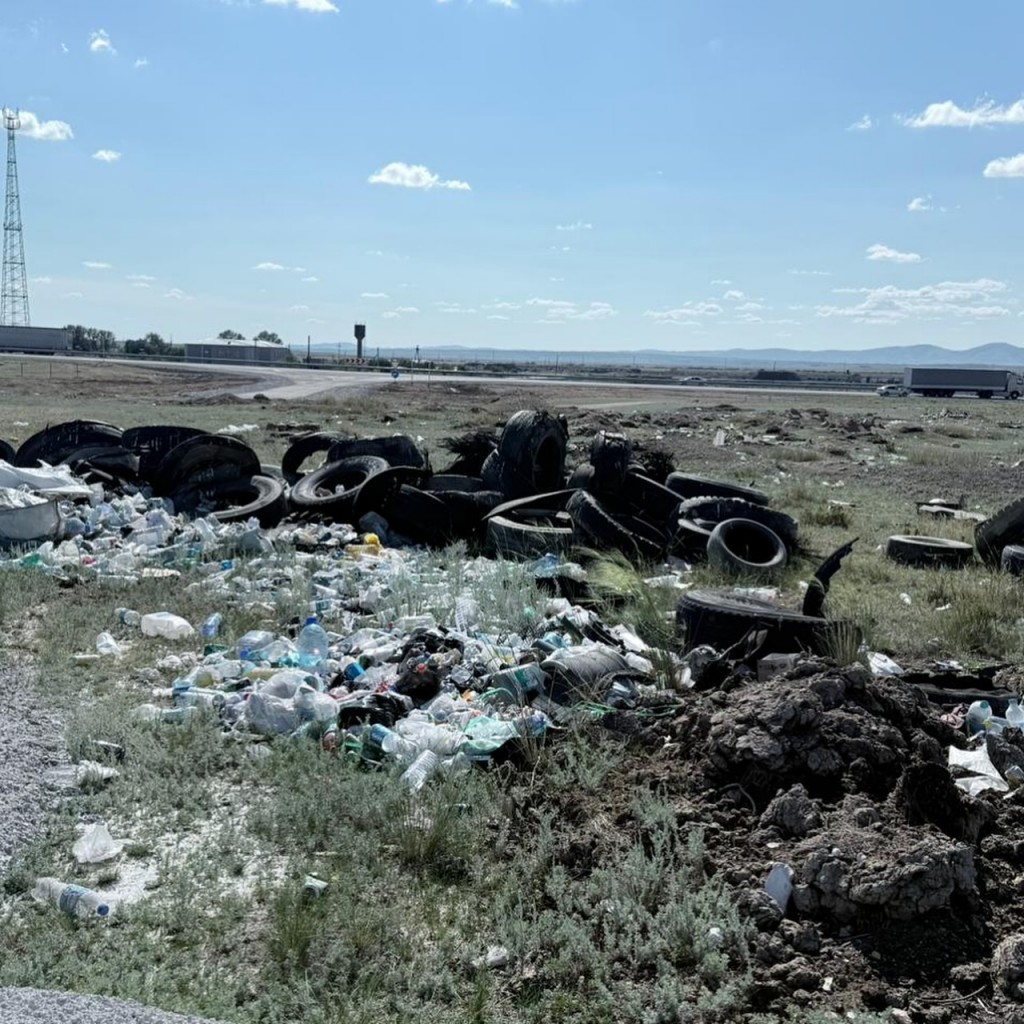 В Шетском районе ликвидировали две несанкционированные свалки