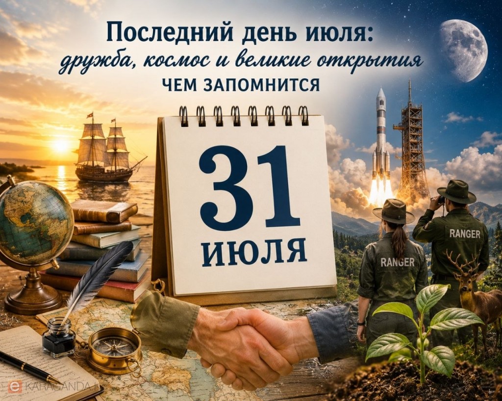 Дружба, космос и великие открытия — чем запомнится 31 июля