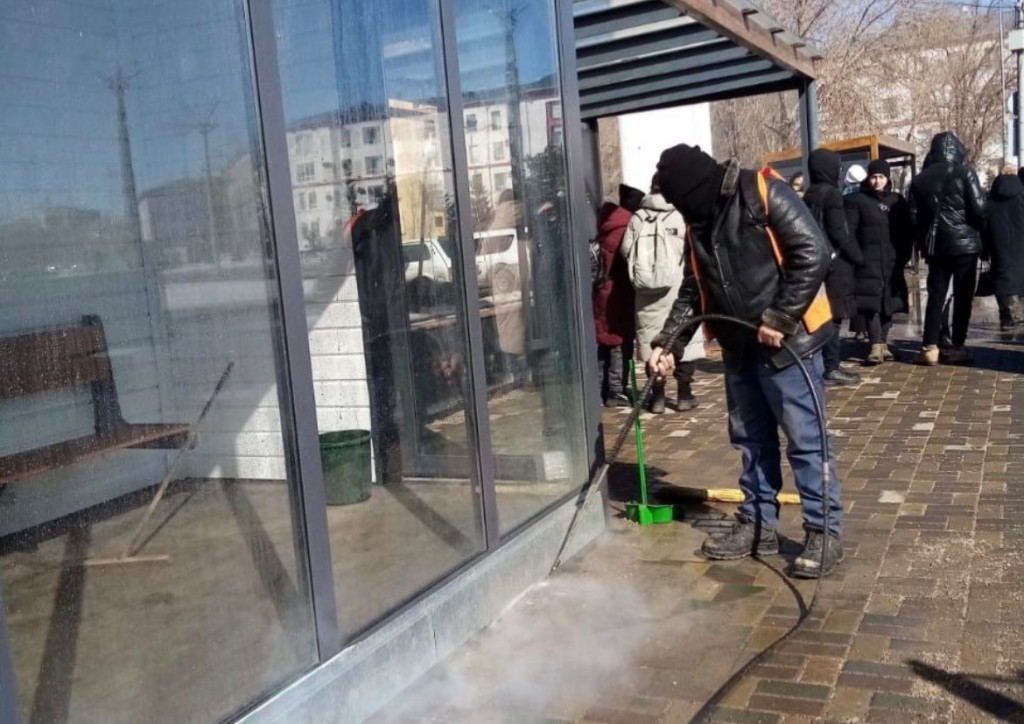 В Караганде стартовали работы по санитарной очистке города