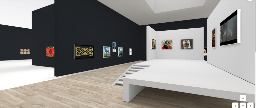 Ожившие картины: в Караганде представили онлайн-выставку современного искусства