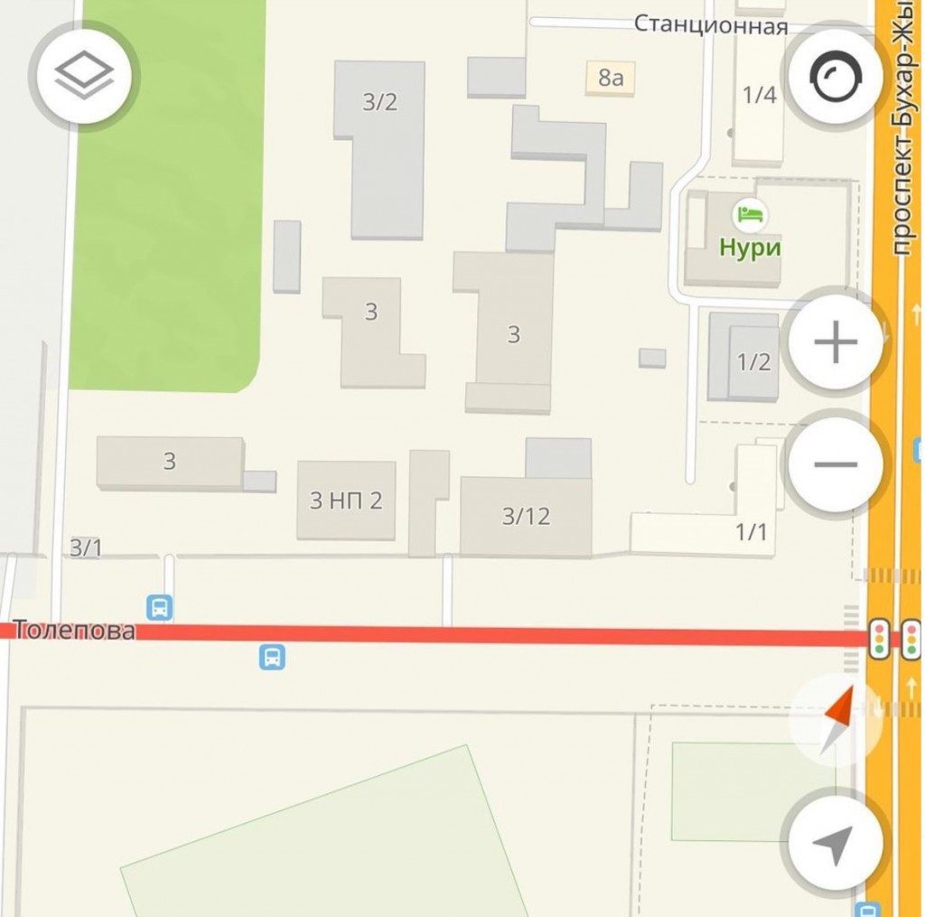 Сегодня в Караганде будет закрыт участок дороги Толепова — Бухар жырау