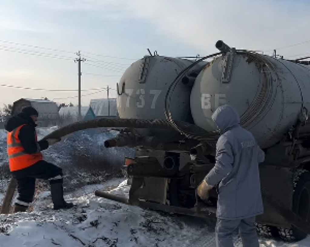 Қарағандыда кәріз коллекторындағы апаттың салдары жойылды