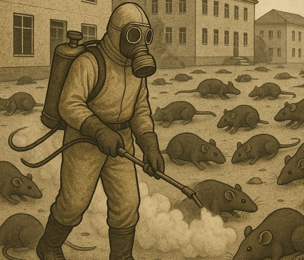 В Темиртау началась массовая обработка от крыс