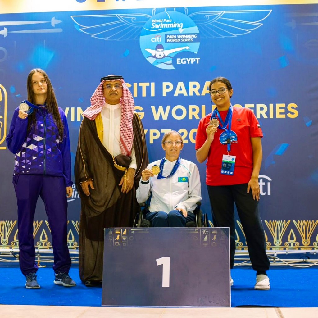 Карагандинская пара пловчиха завоевала два золота в Мировой серии