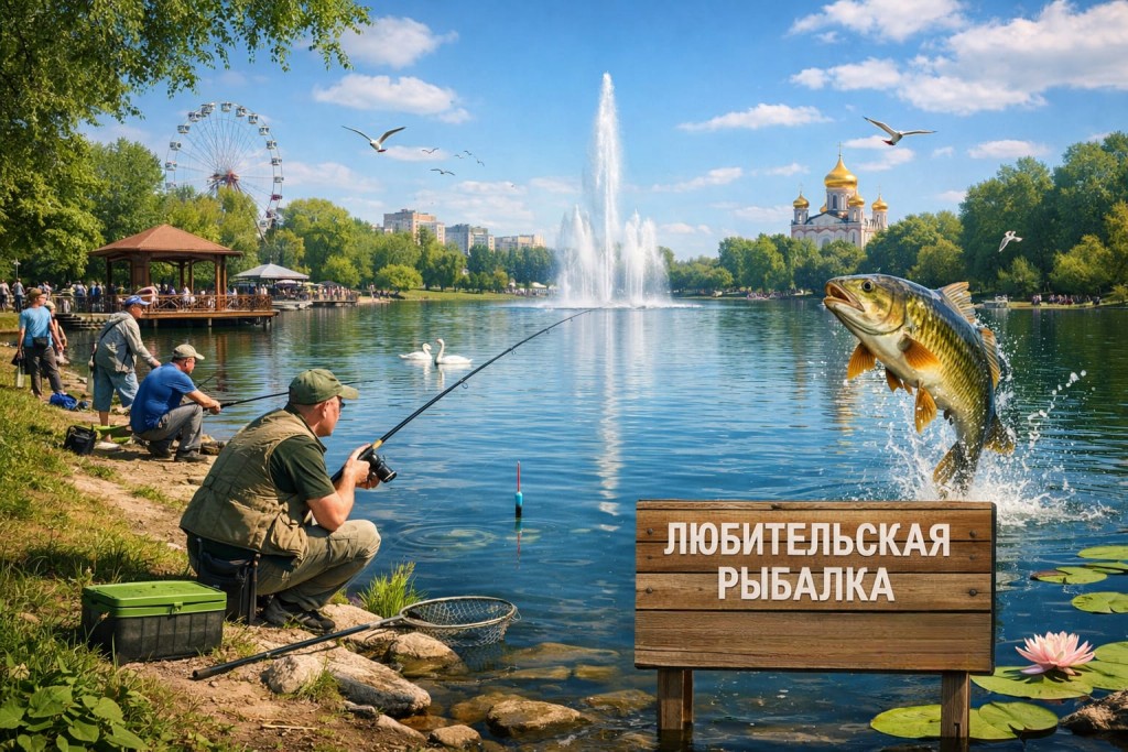 В Караганде могут разрешить рыбалку в Центральном парке