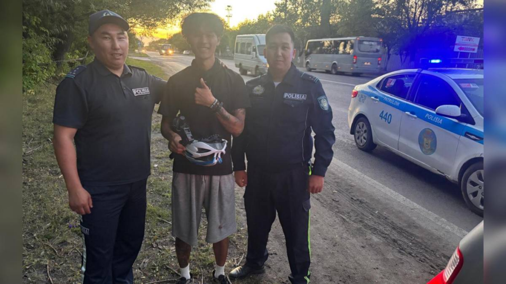 Полицейские помогли туристу из Южной Кореи в Карагандинской области