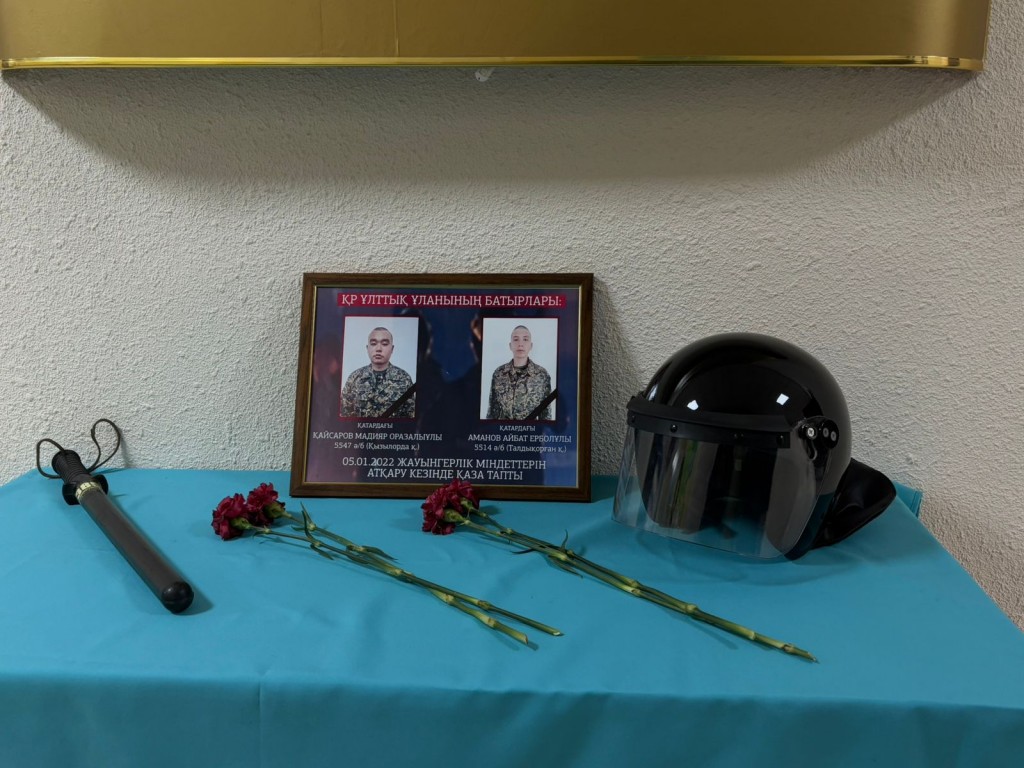 В Караганде прошло мероприятие памяти погибших во время январских событий