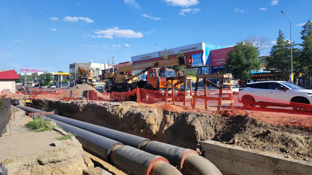 «Тепленькая пойдет»? Или когда завершат ремонт тепловых сетей в Темиртау