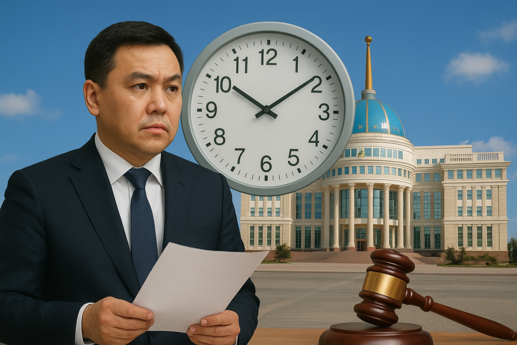 Перевод времени: казахстанец подал в суд на правительство