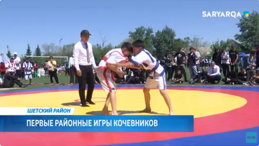 Шет ауданында алғашқы аудандық 