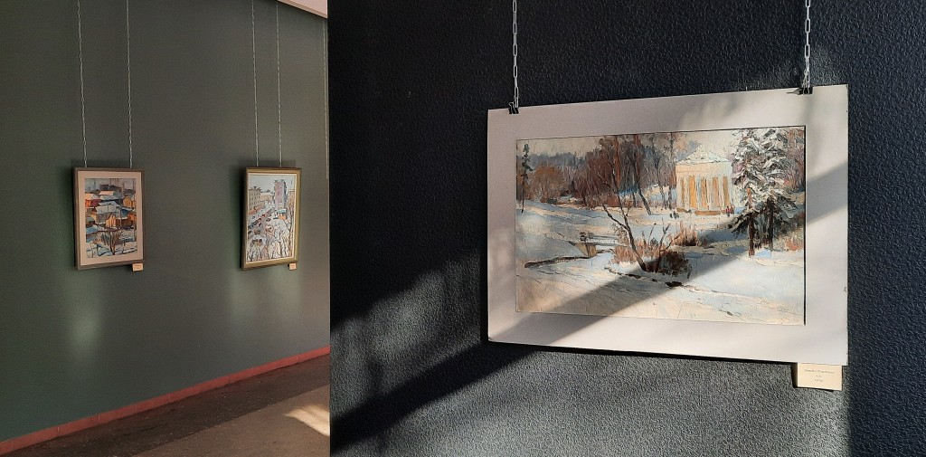 До 22 февраля в Караганде действует выставка работ Сергея Щеголихина