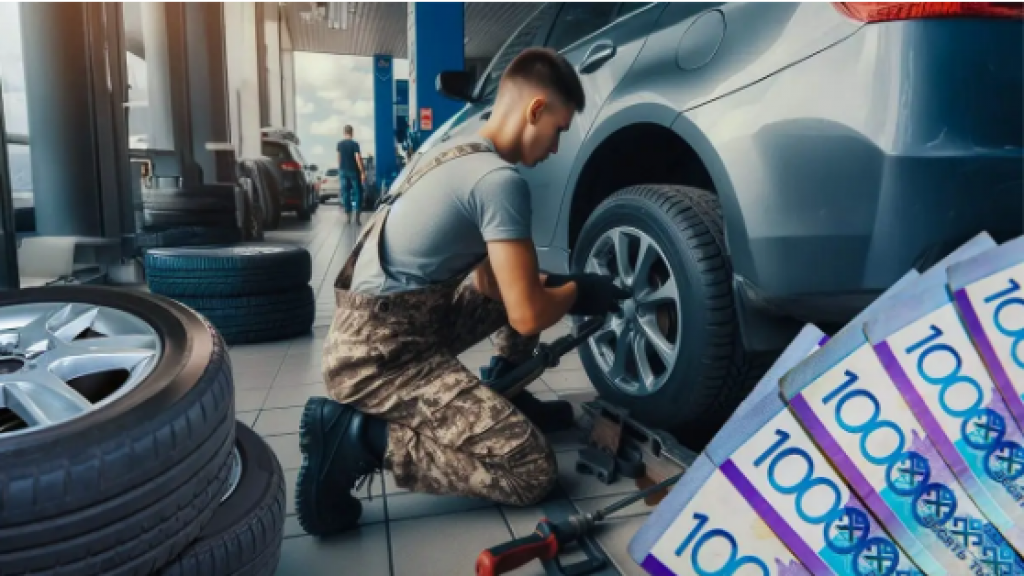 Сколько стоит «переобуть» автомобиль к зиме в Казахстане