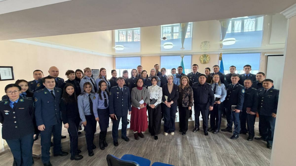 ДУИС по Карагандинской области и области Улытау провел мероприятие по психологической подготовке сотрудников ОВД