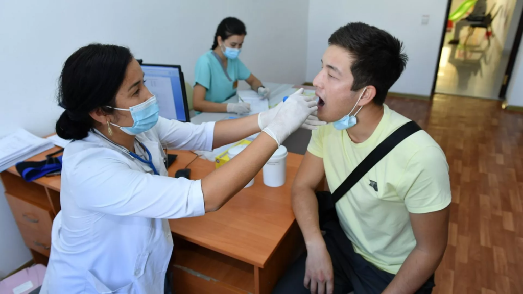 В Казахстане с начала года зарегистрировано 64 случая кори и 55 - коклюша