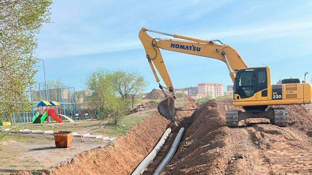 В Карагандинской области активно обновляется инженерная инфраструктура