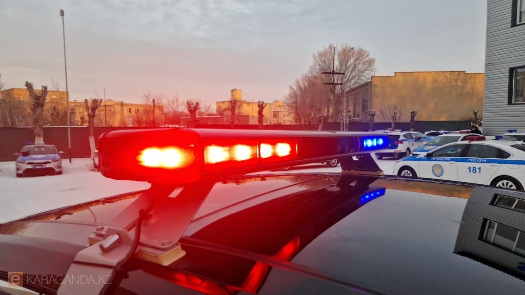 «На страже в праздники»: поздравление карагандинцам от патрульной полиции