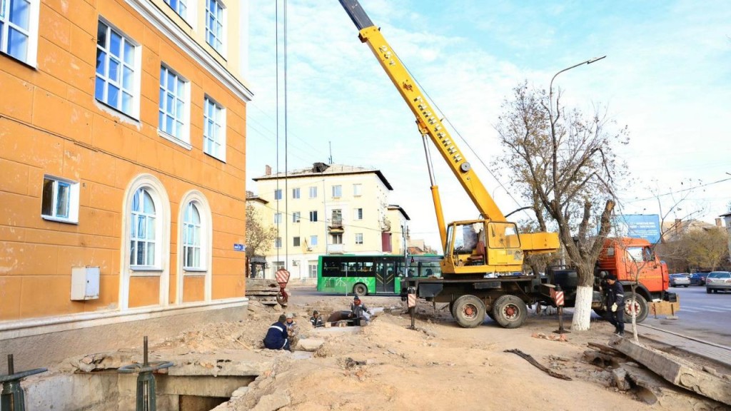В Балхаше снижен износ тепловых сетей