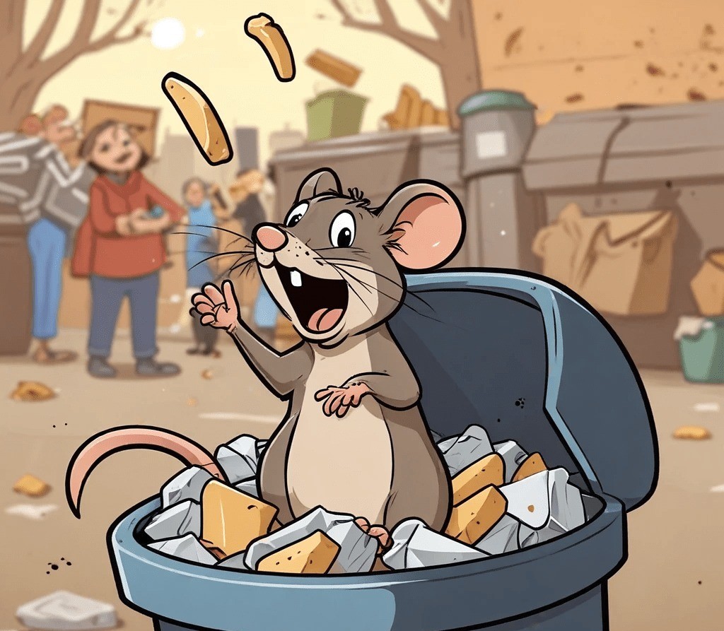 Дератизация: қарағандылықтардан қоқыс алаңдарының жанында нан ұсақтамауды сұрайды