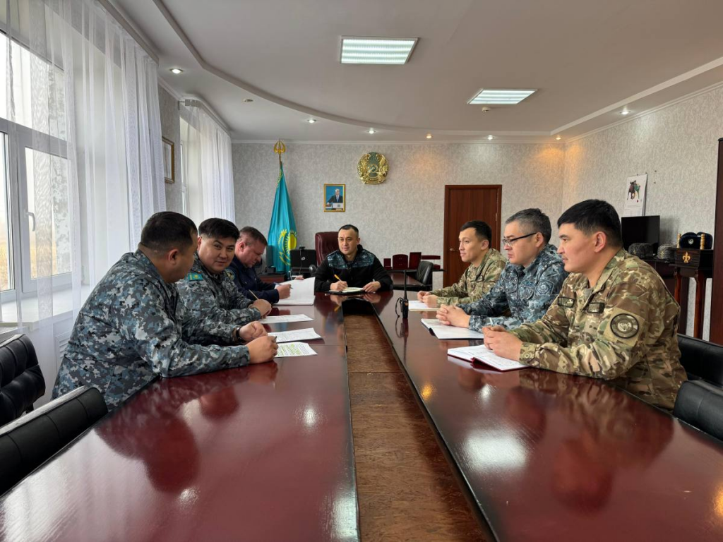 В учреждении УИС по Карагандинской области обсудили эффективность работы и организацию службы