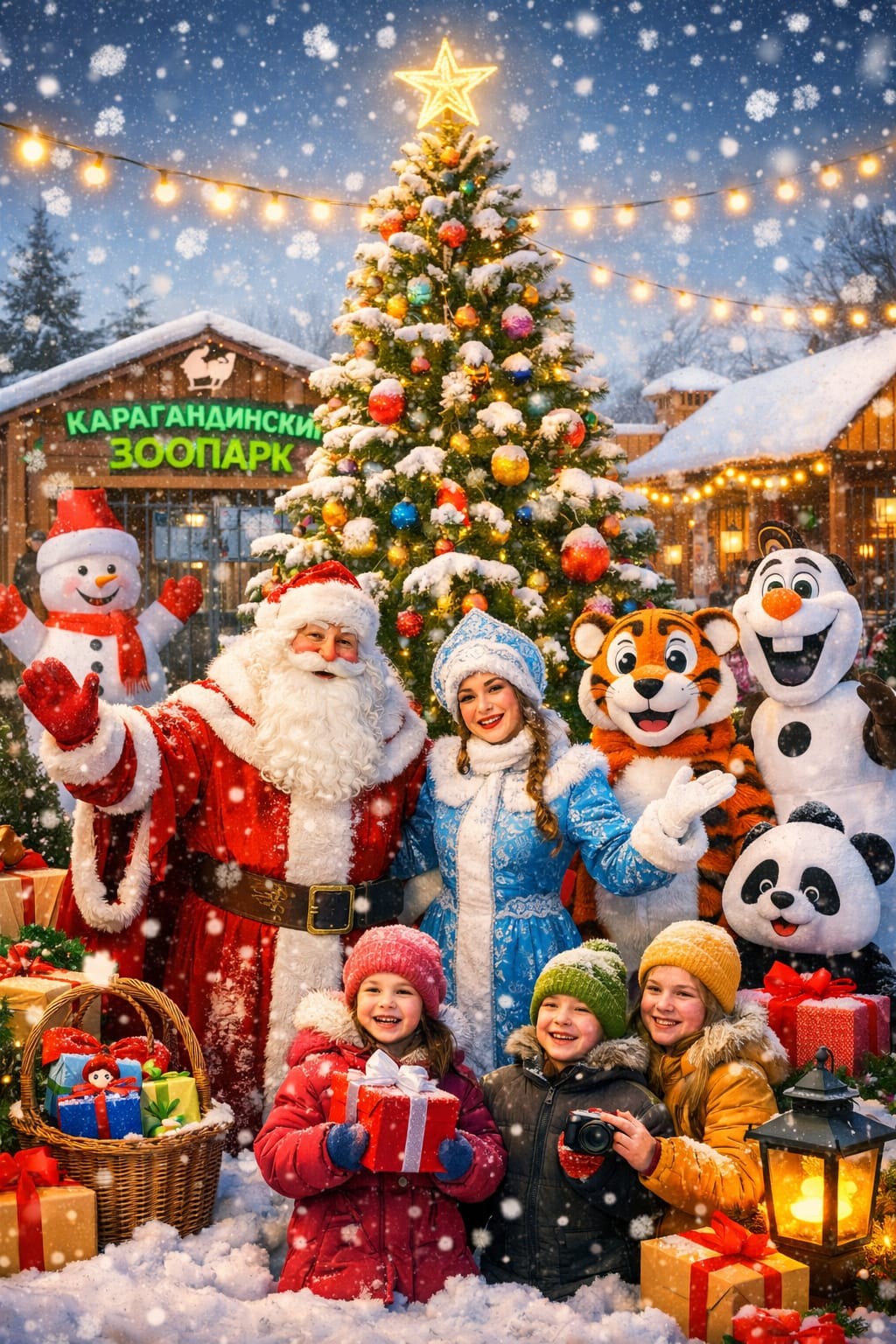 Новогодняя сказка в Карагандинском зоопарке — горожан приглашают на праздник