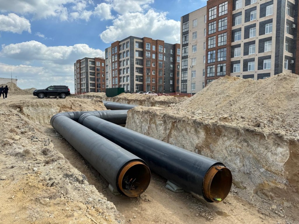 Строительство третьего тепловывода вот-вот завершится в Караганде