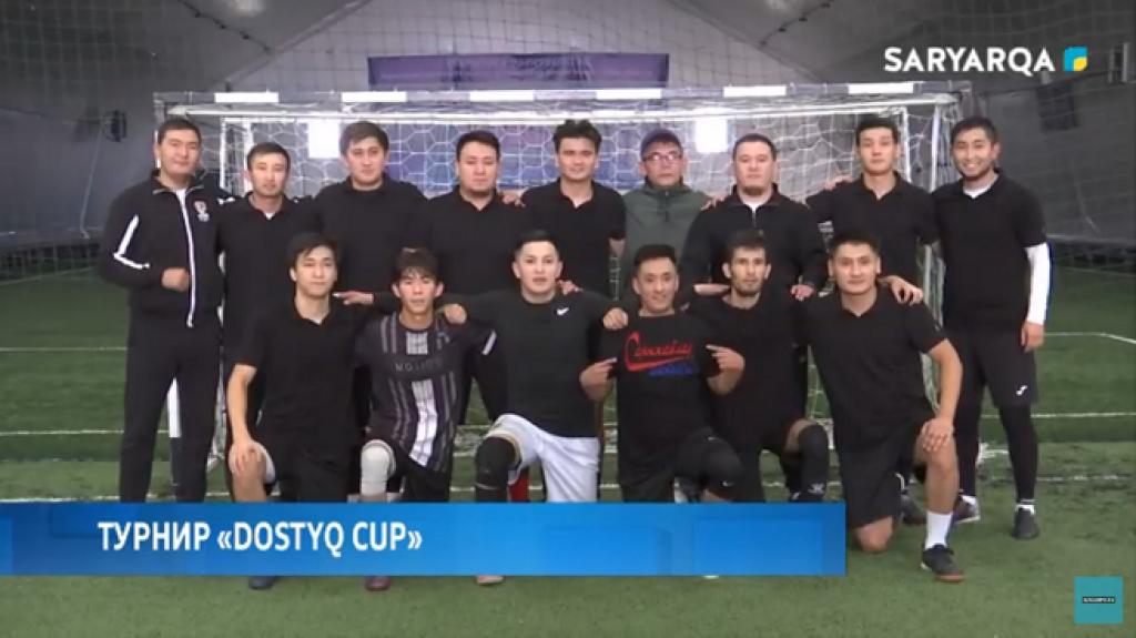 В Караганде впервые прошел турнир по мини футболу среди людей искусства