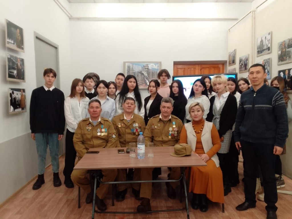 В карагандинском музее ИЗО провели встречу в честь годовщины вывода советских войск из Афганистана